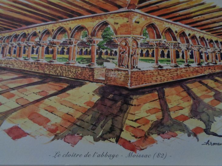 Moissac abbaye Saint-Pierre cloitre