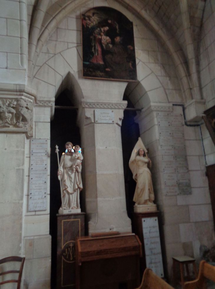 Monts ch Saint Pierre aux Liens chapel st pierre et child joan of arc nov22