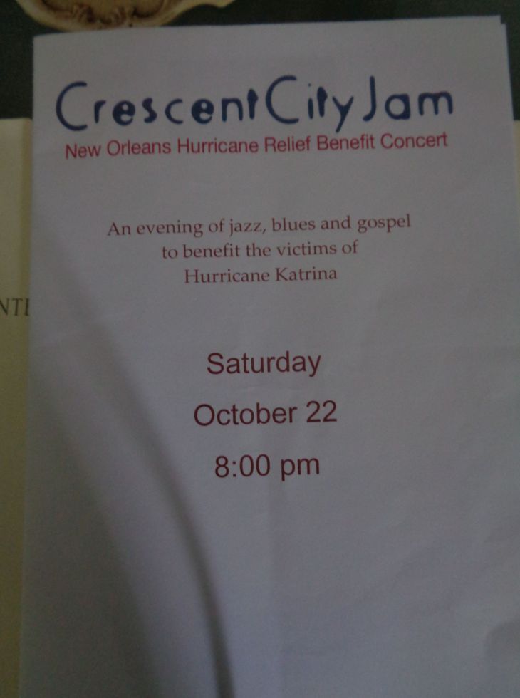 Paris Inter Crescent city jam katrina hurricane 2005