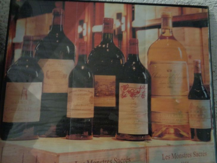 Plu wine monstres sacrés in cellar c2006