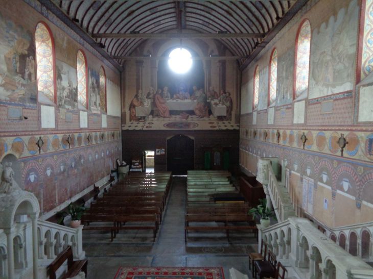 Riviére ch Notre Dame back wall nov22