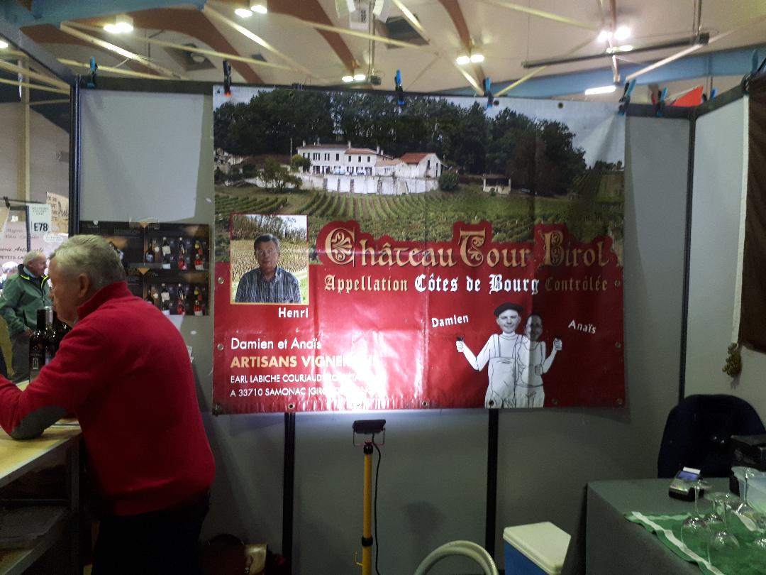 Vannes salon de vins chateau tour birol henri owner nov22
