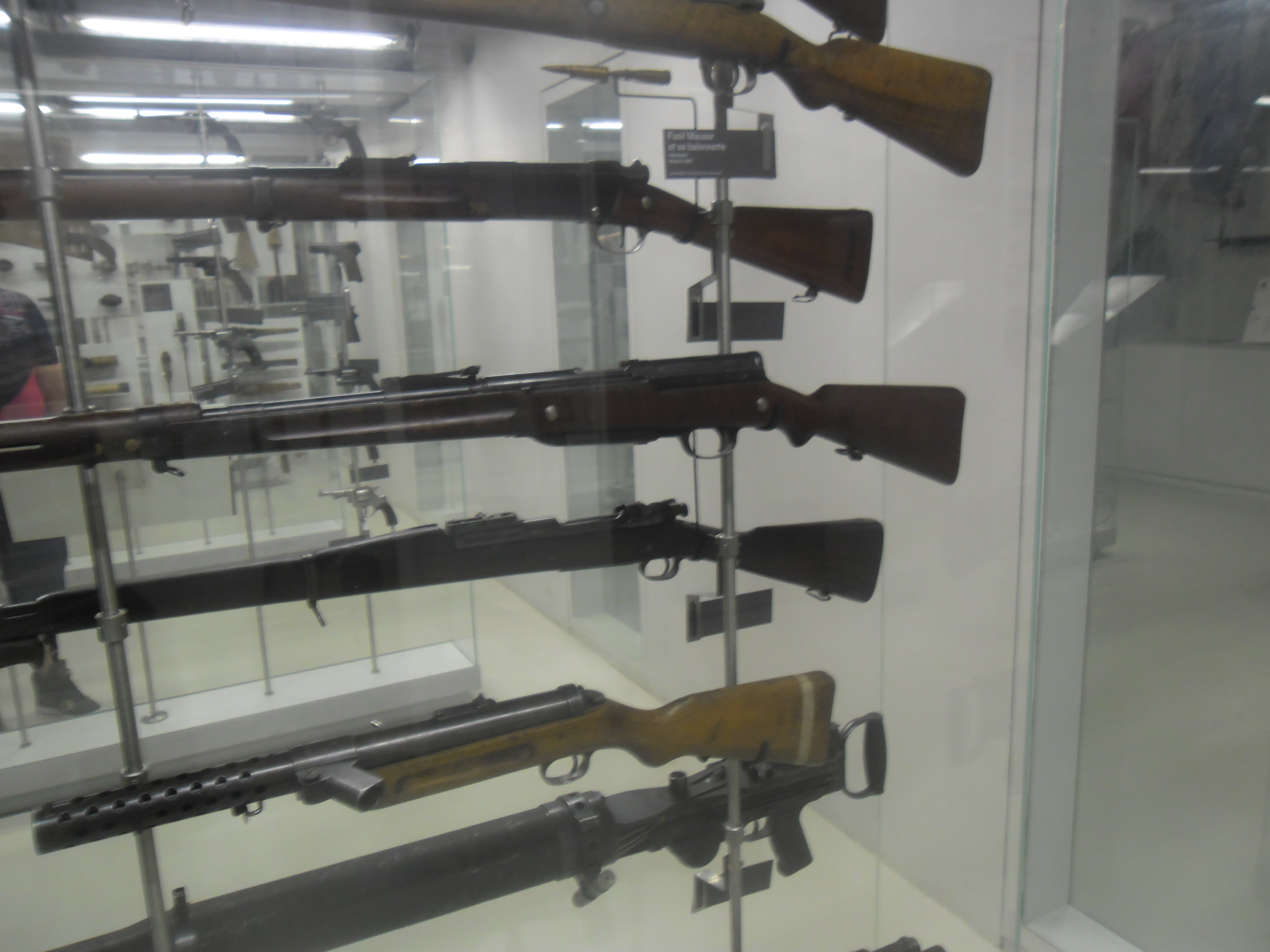 meaux in museum de la grande guerre long arms of wwi mauser