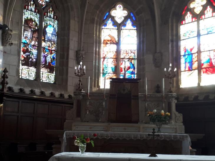 Auray Ch Saint Sauveur altar jan23