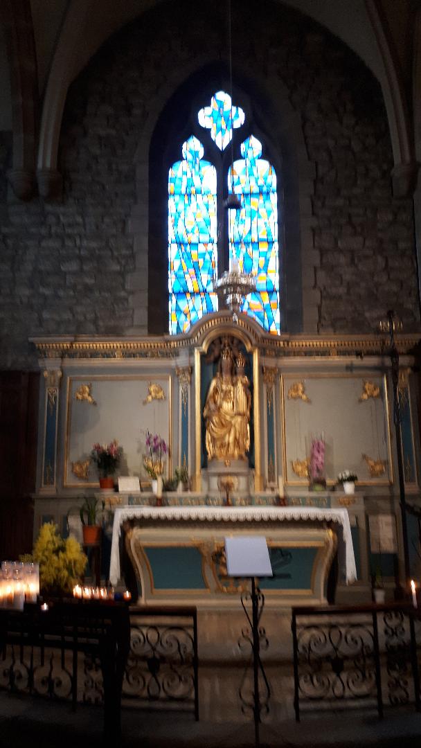 pontivy ch ND de la joie chapel ND virgin feb20