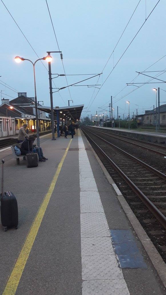 Vannes gare trains lines to paris montparnasse