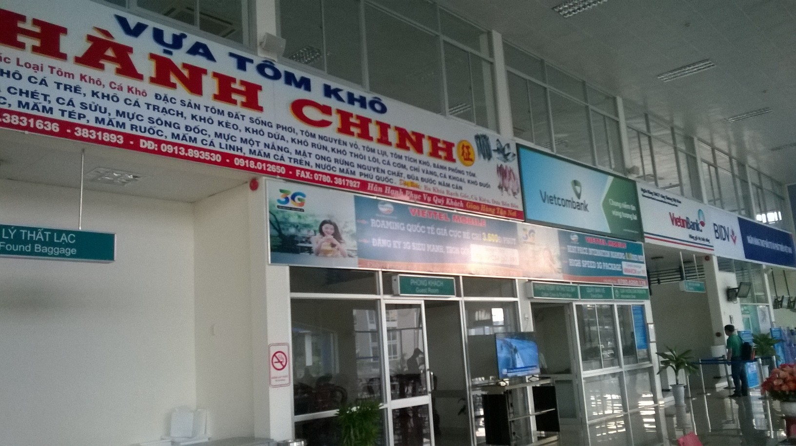 ca mau airport lobby mar16