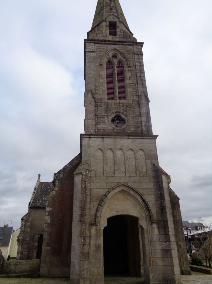 Locmaria Grand Champ ch Sainte Marie front belltower jan23