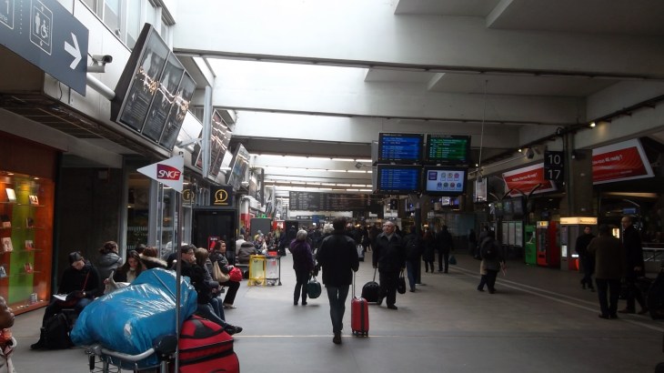 paris gare montparnasse platform mar13