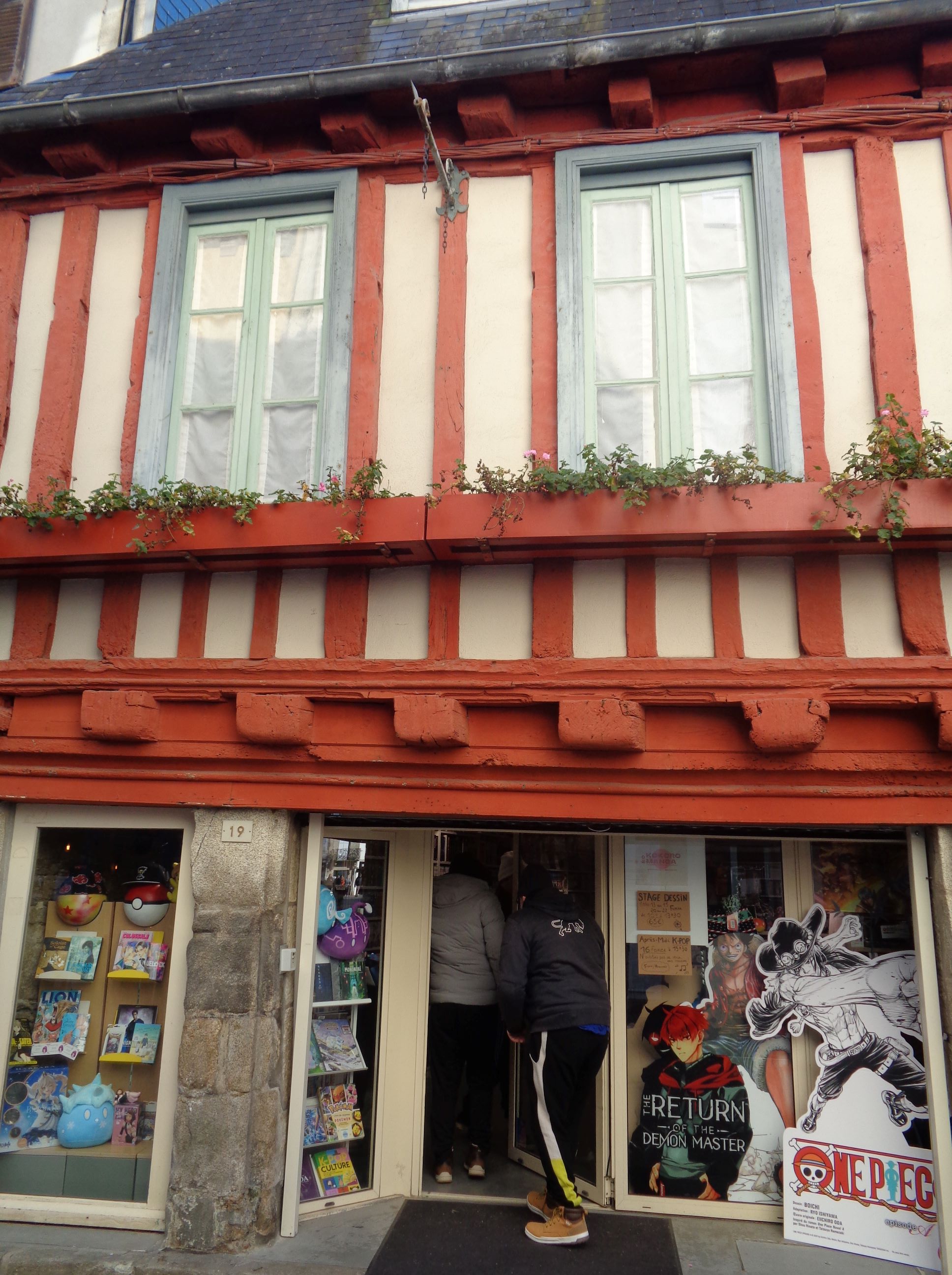Quimper Kokoro no Manga rue saint mathieu feb23