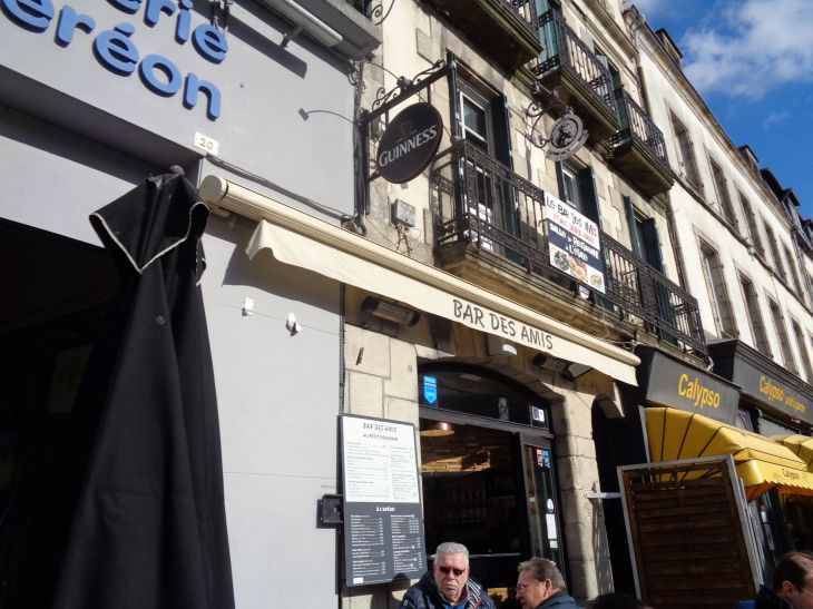 Quimper le Bar des Amis front lunch feb23