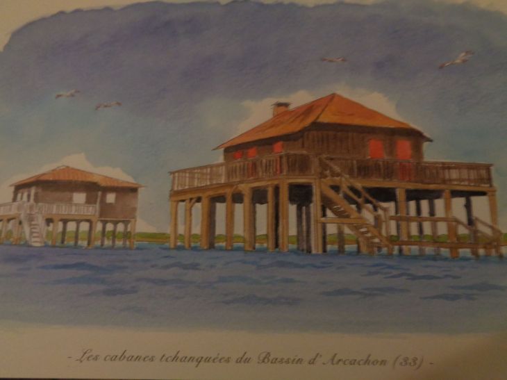 Arcachon cabanes bassin arcachon