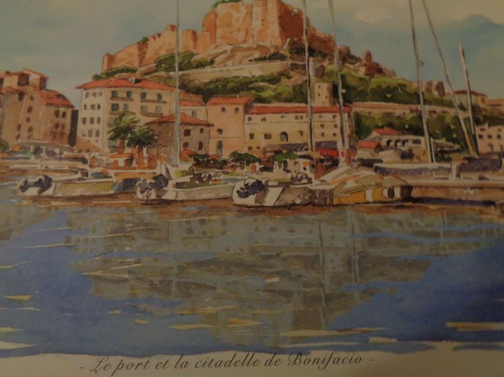 Bonifacio citadelle et port