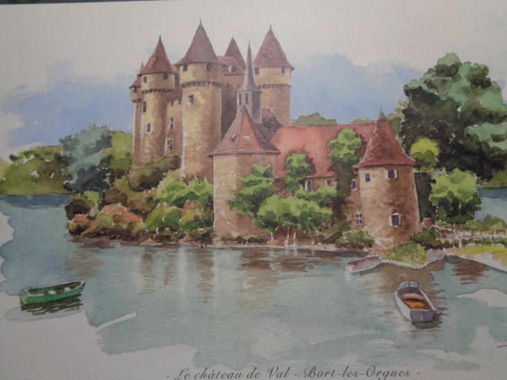 Bort les Orgues chateau de Val