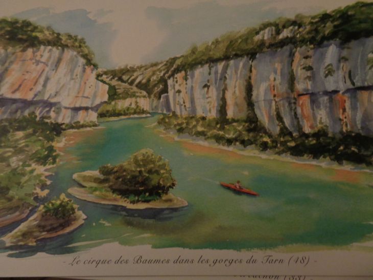 Cirque de baume gorges de tarn