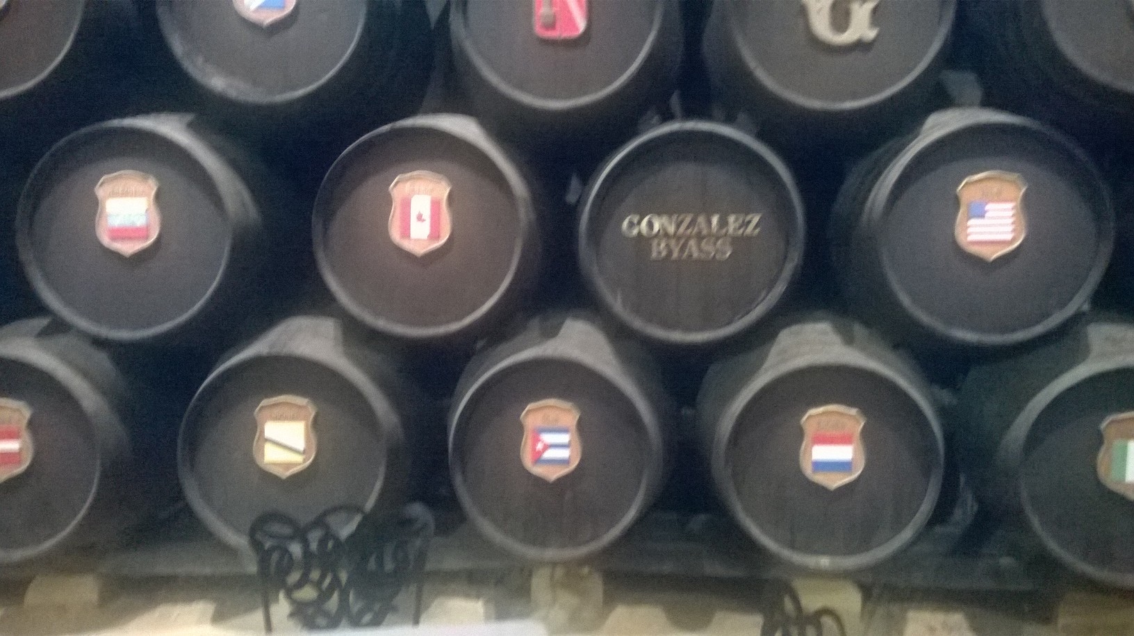 jerez g byass Cuba and all barrels oct15