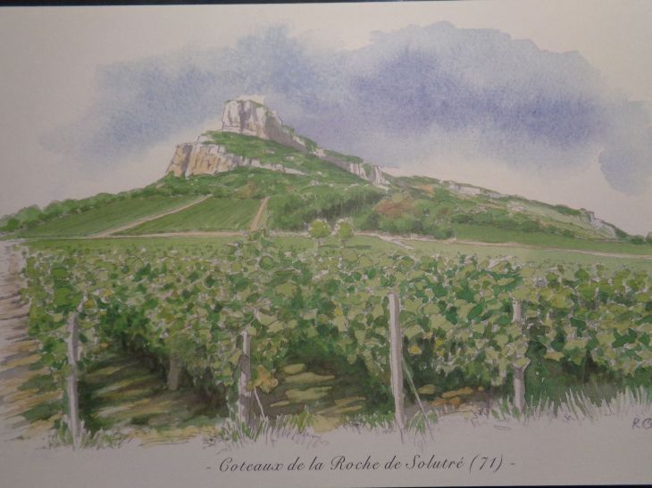 Solutré-Pouilly coteaux de la roche de solutré 71
