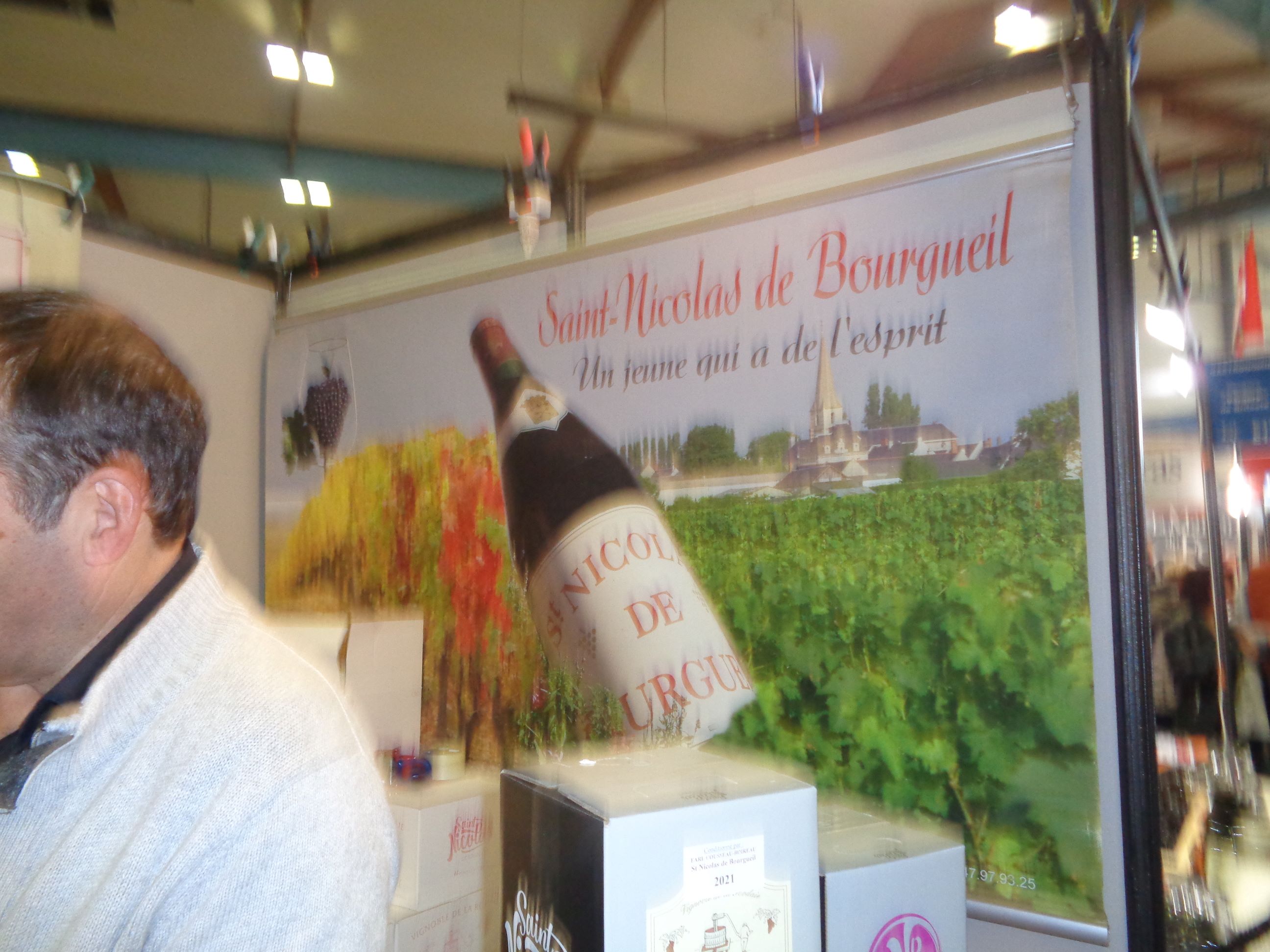 Vannes salon des vins Cousseau Boireau SN Bourgueil wines mar23