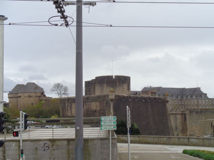 Brest castle back museum maritime apr23