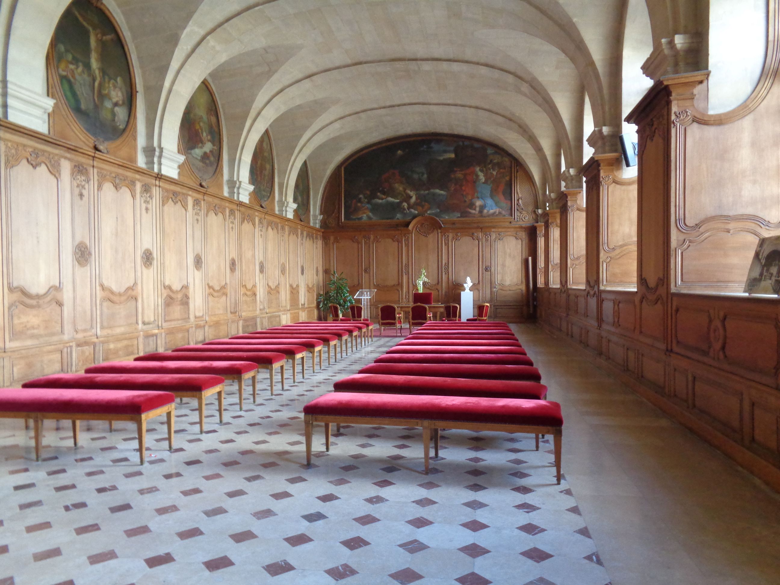 Caen abbaye aux hommes grand salle apr23