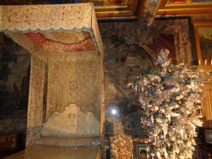 cheverny castle chambre du roi dec21