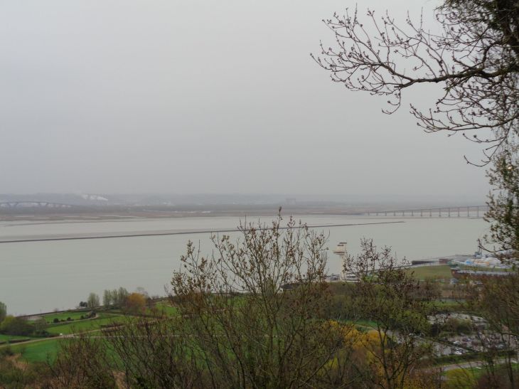 Honfleur côte de grâce to pont de normandie le havre apr23