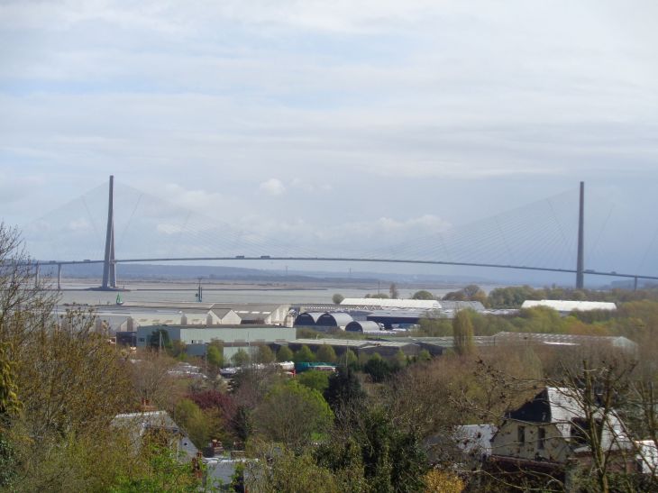 Honfleur route de trouville to pont de normandie apr23