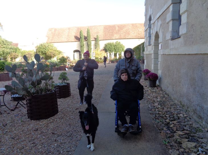 Lémeré chateau du Rivau gardens RF NF Pipo et Rex nov22