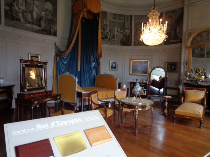 Valencay castle chambre roi d Espagne right dec21