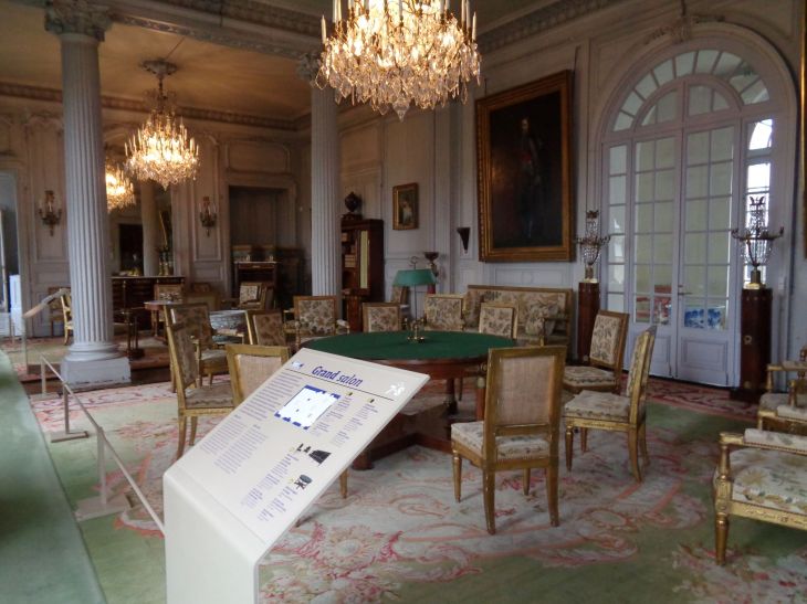 Valencay castle grand salon dec21