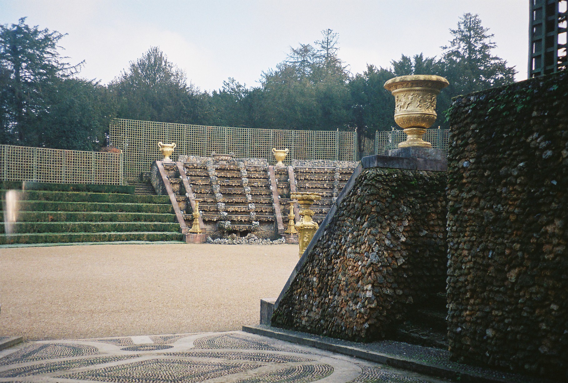 Versailles bosquet de la salle de Bal jan11