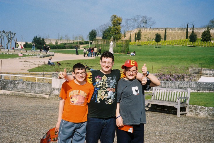 amboise chateau Amboise the boys apr07