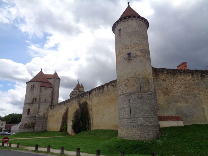 Blandy les Tours castle towers 2 may23