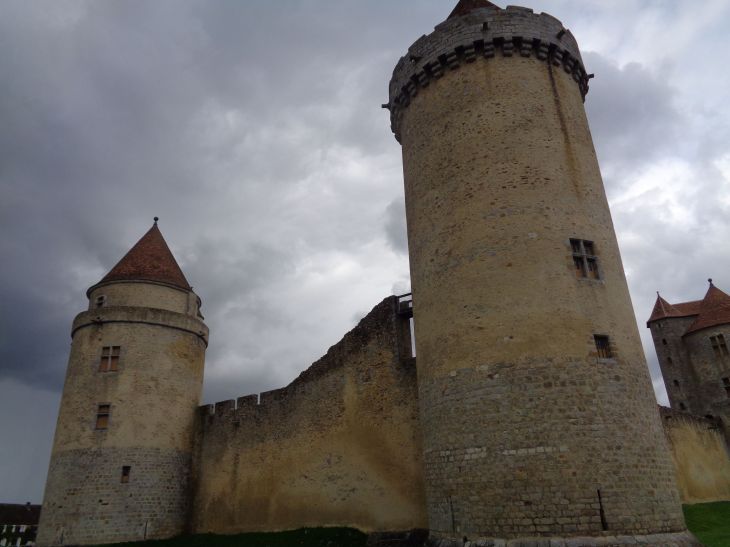 Blandy les Tours castle towers 4 may23