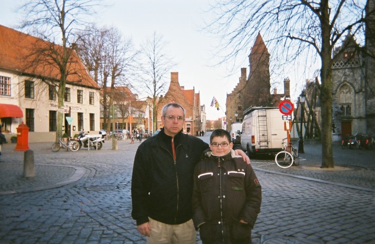 Brugge Gruuthusestraat notre dame ch right afar mus Gruuthuse PF et RF