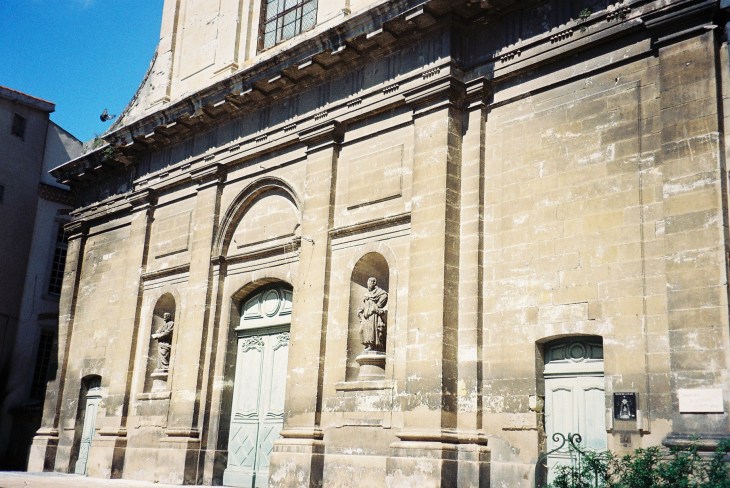 Castres cathedral Saint Benoit front jul10