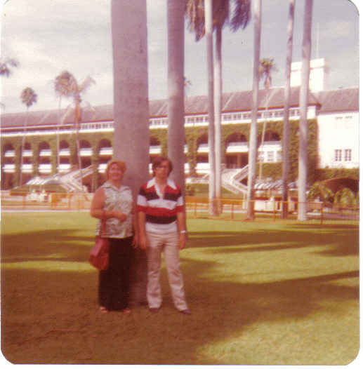 Hialeah racetrack pedro et mima circa 1978