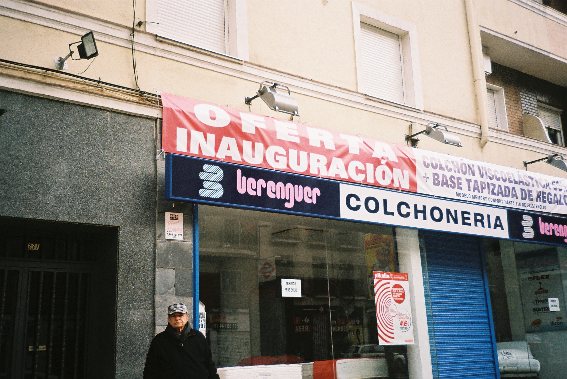 MAdrid calle de alcala 331 metro quintana lived heree 24jan10