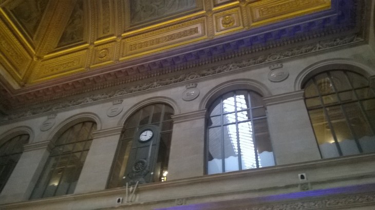 paris palais brongniart windows and clock sep16