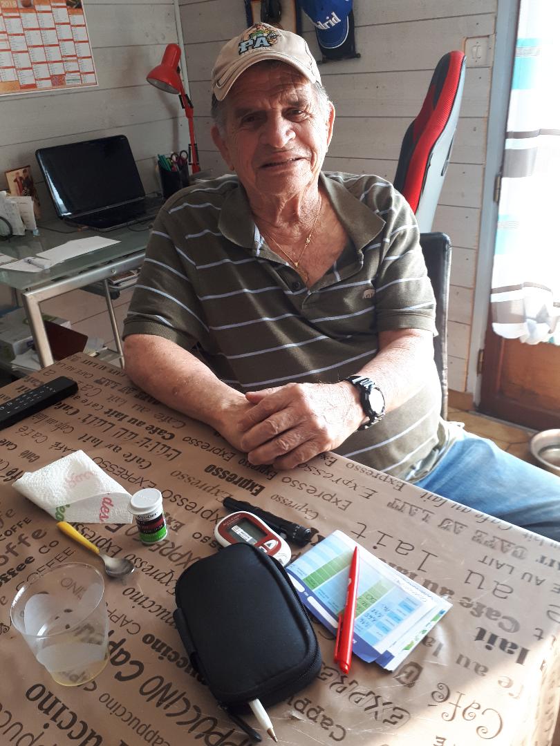 pluvigner pipo at home for his 83 bday 20jul18