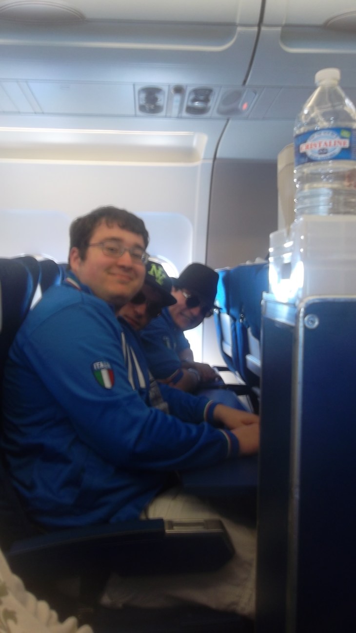 roma fiumicino the boys going back to france aug13