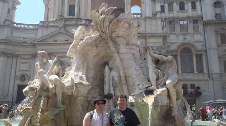 roma piazza navona boys aug13