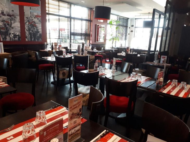 Vannes La Boucherie resto dining room may23