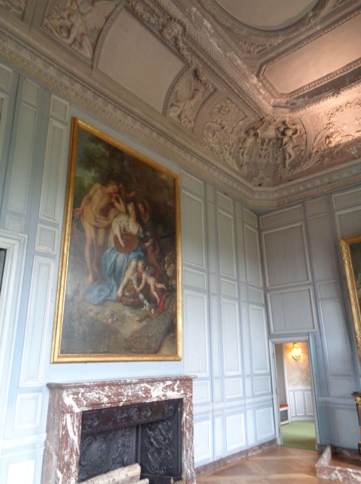 Vaux le Vicomte castle cabinet du roi 2 may23