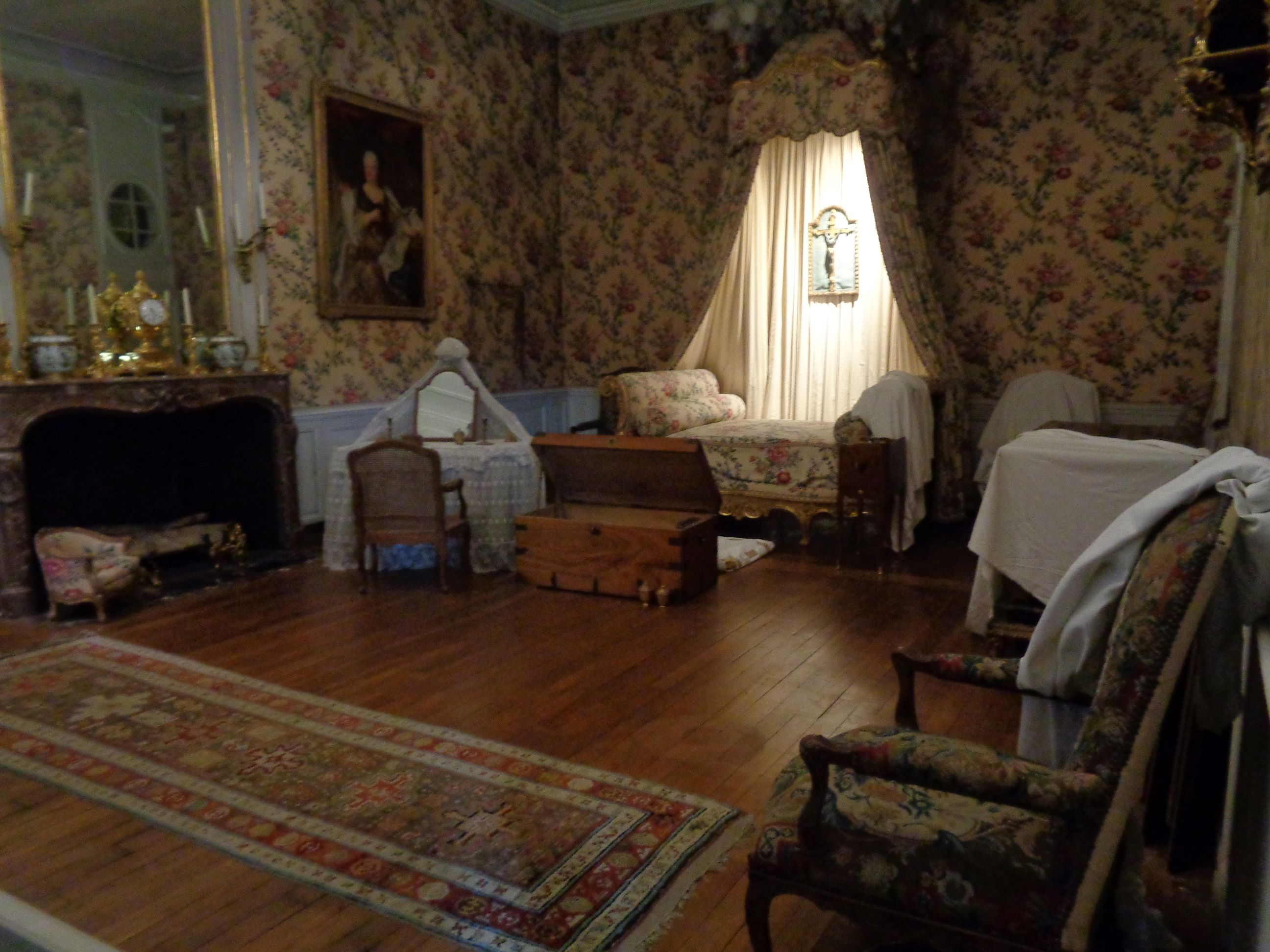 Vaux le Vicomte castle Mme Fouquet sitting room 2 may23