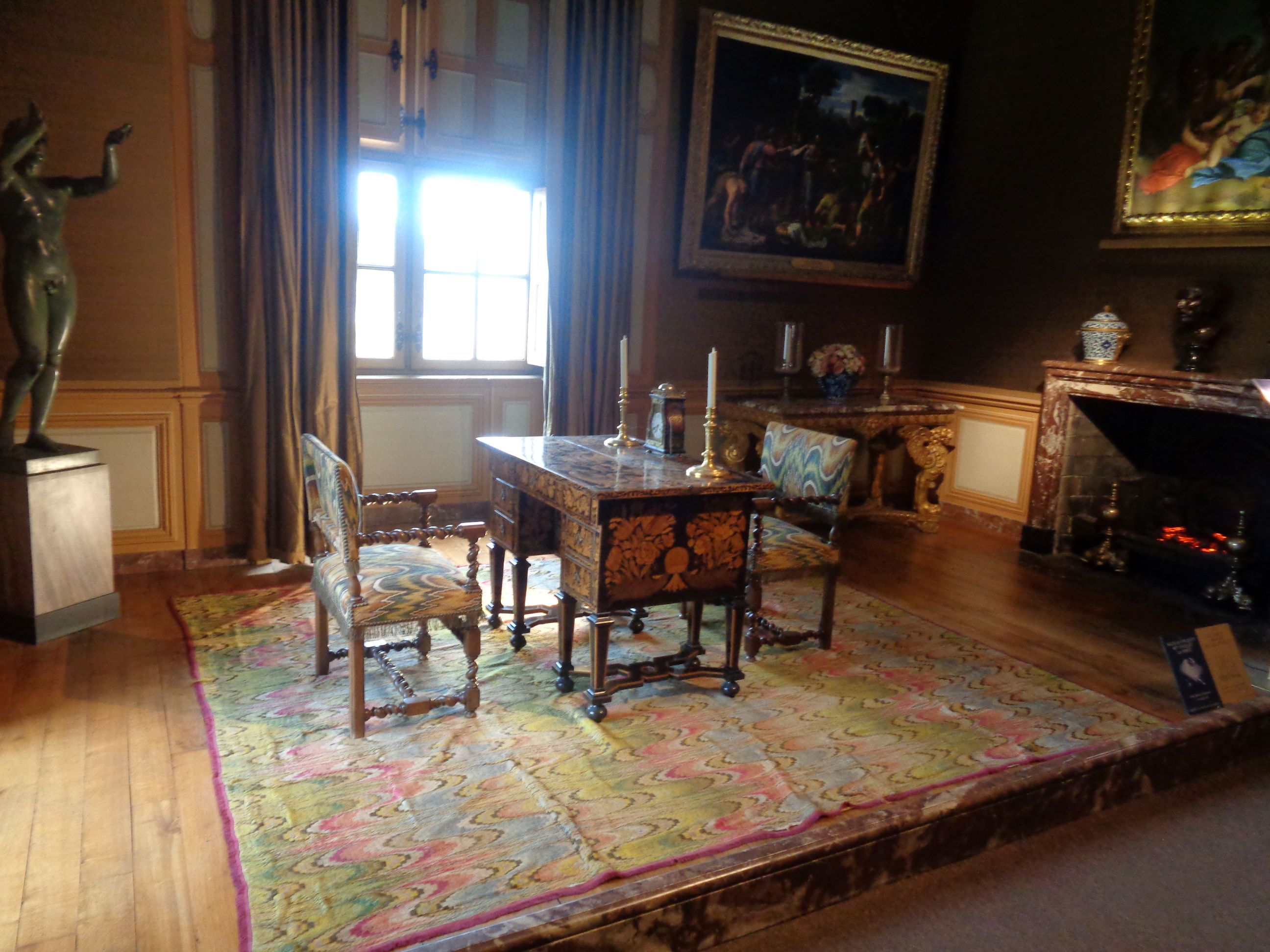 Vaux le Vicomte castle Nicolas Fouquet cabinet 3 may23