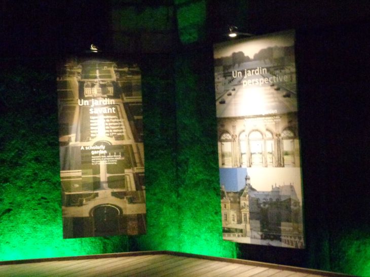 Vaux le Vicomte castle permanent collection on André Le Nôtre gardener on gardens may23