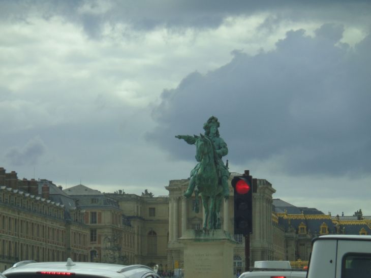 Versailles place d'armee statue Louis XIV may23