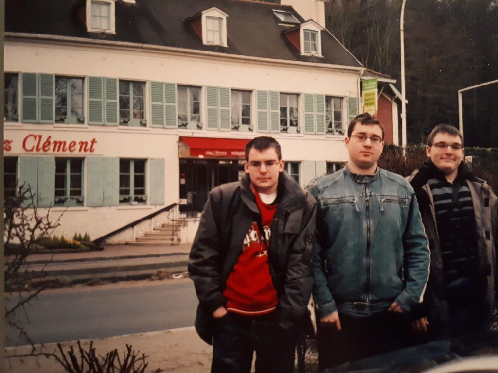 bougival chez clement the boys on Noel 18 mars10