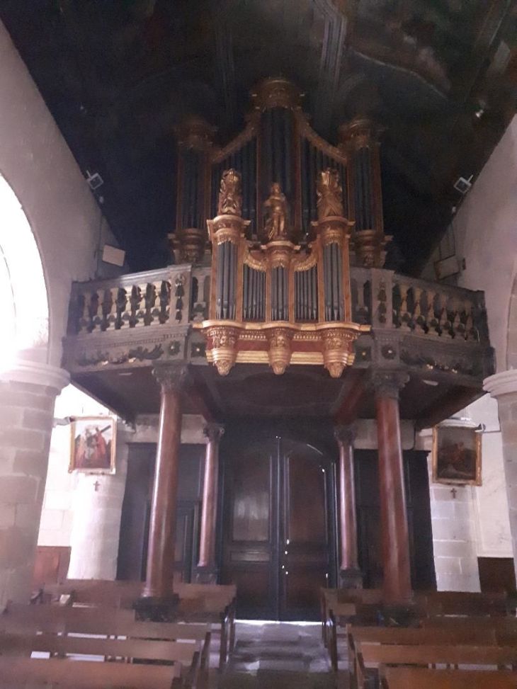 Carnac Ch Saint Cornely organ back jun23